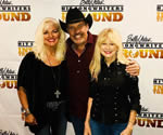 with Benita Hill and Billy Yates at his Hit Songwriters In The Round show, Branson, July 2019